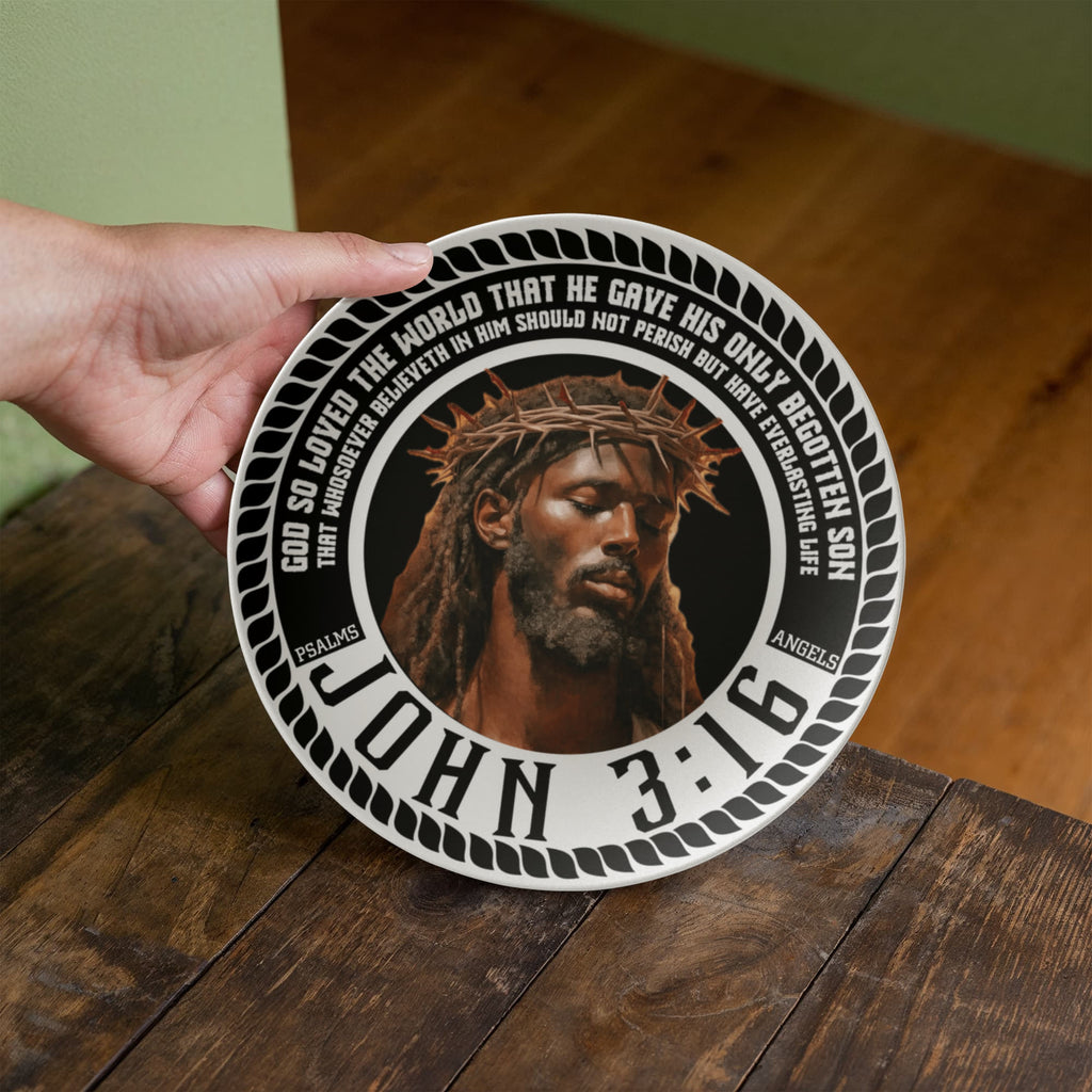 God So Loved The World That He Gave His Only Begotten Son 10" Decorative  Plate ShineOn Fulfillment