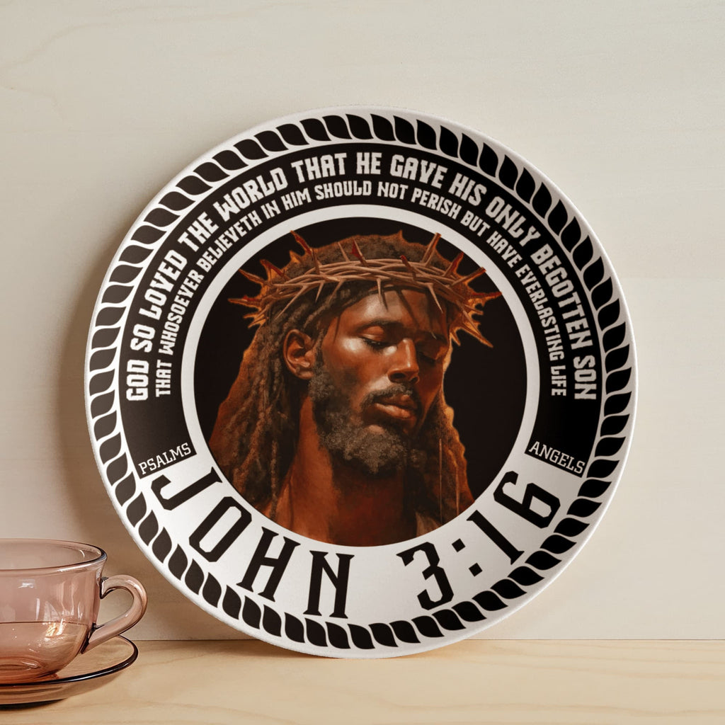 God So Loved The World That He Gave His Only Begotten Son 10" Decorative  Plate ShineOn Fulfillment