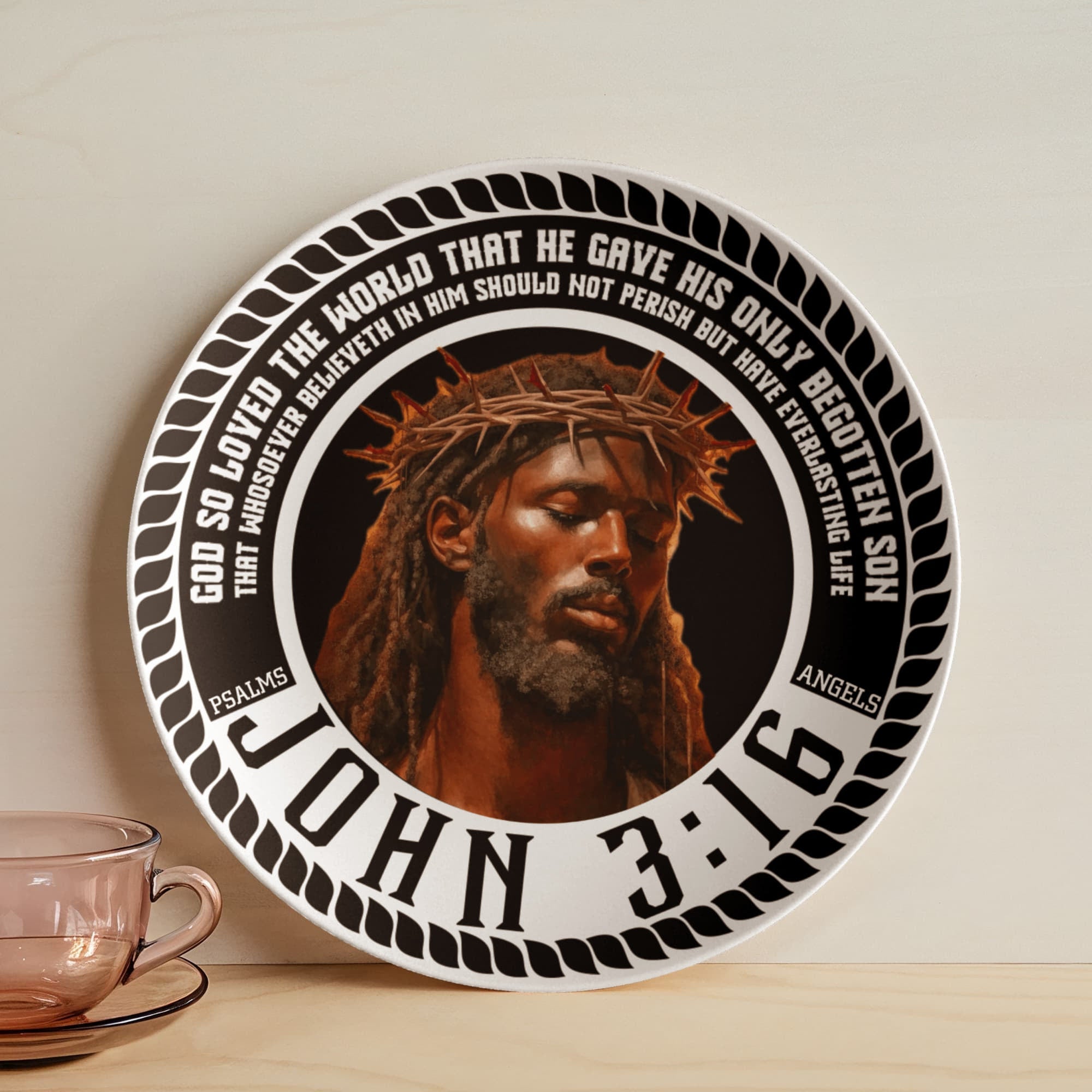 God So Loved The World That He Gave His Only Begotten Son 10" Decorative  Plate ShineOn Fulfillment