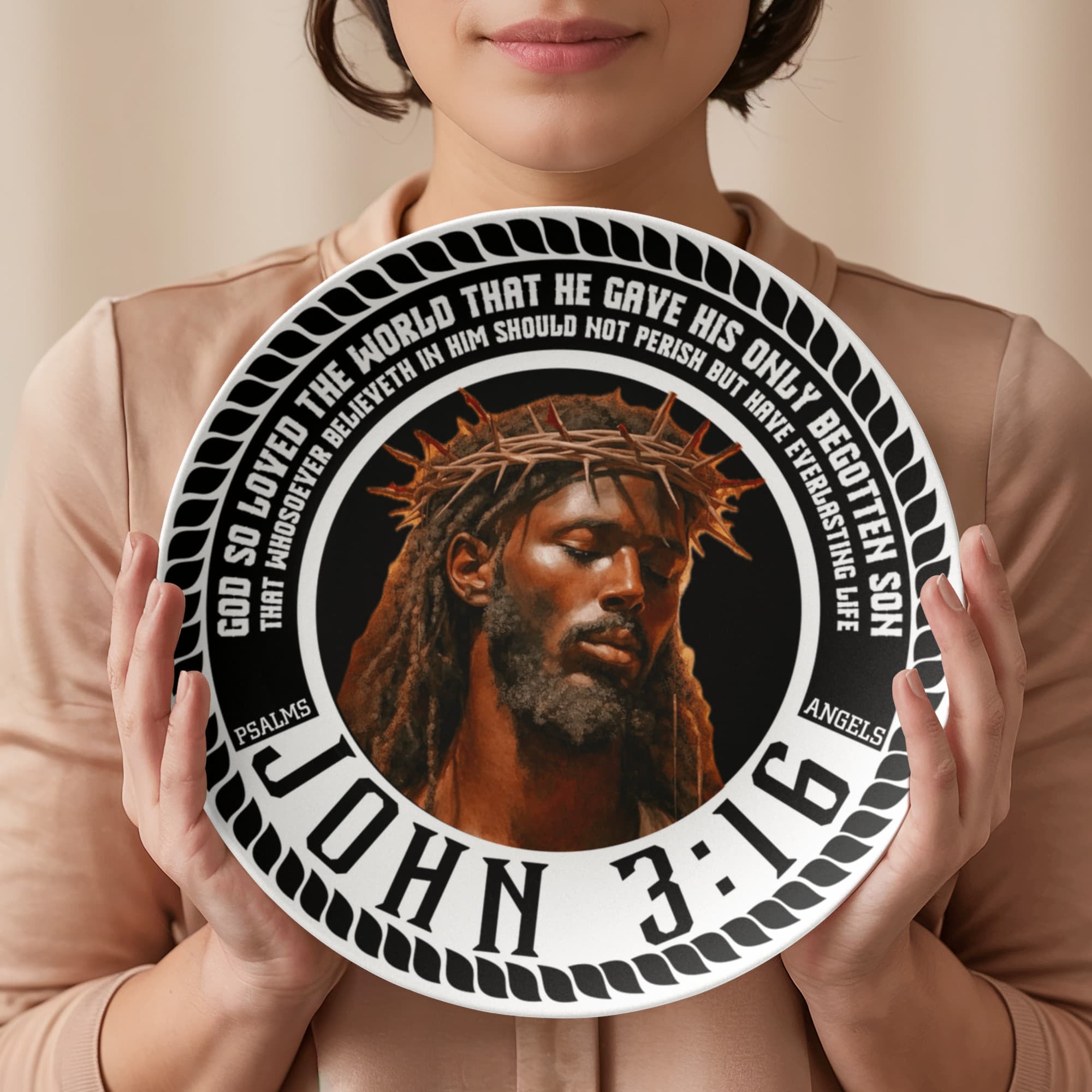 God So Loved The World That He Gave His Only Begotten Son 10" Decorative  Plate ShineOn Fulfillment
