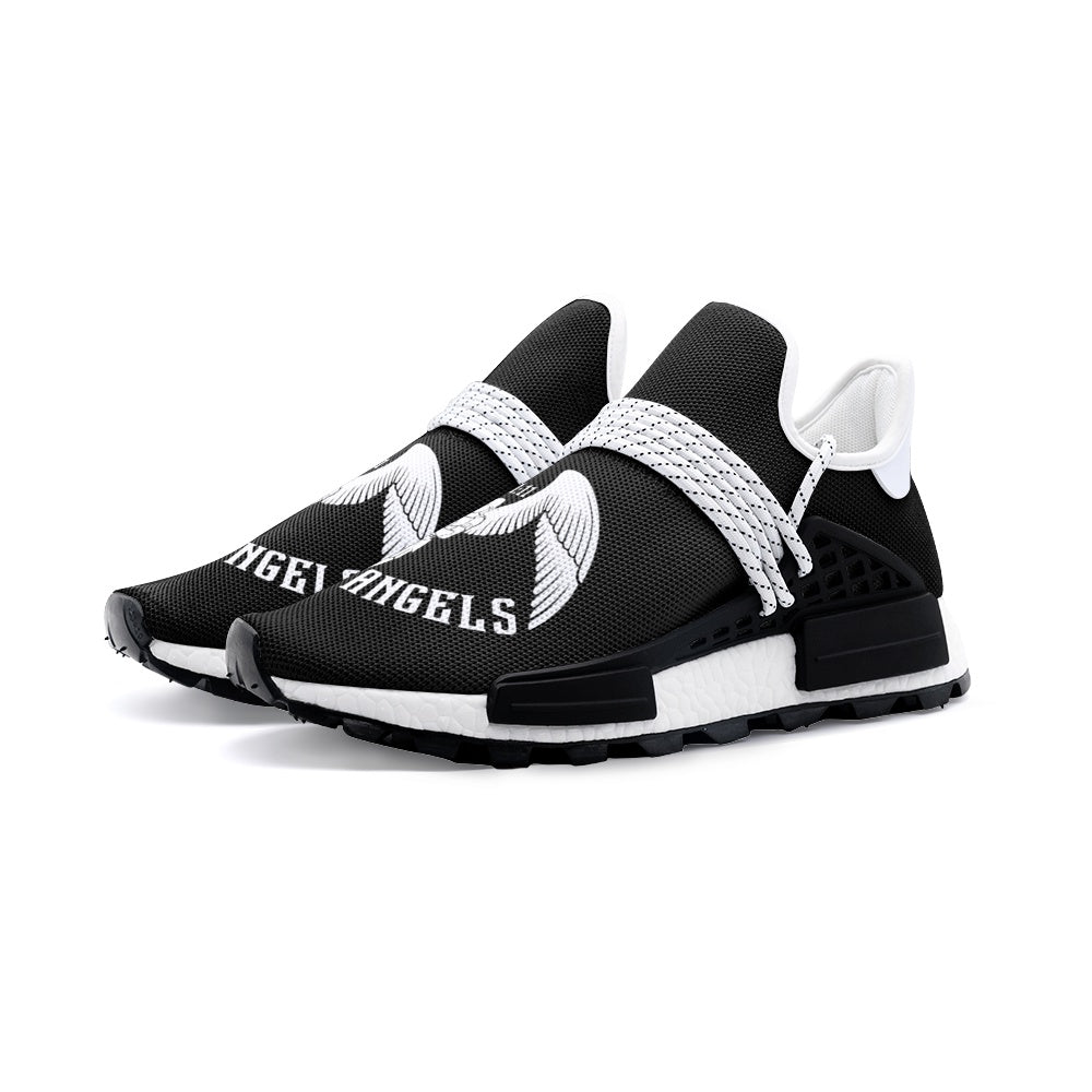 Psalms Angels Unisex Lightweight Sneaker - Black