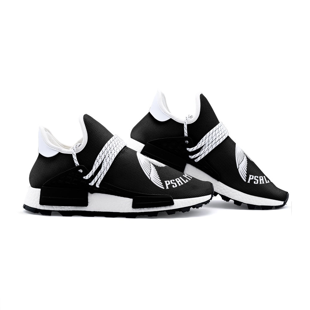 Psalms Angels Unisex Lightweight Sneaker - Black Psalms 118.1