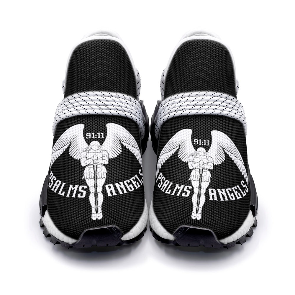 Psalm 91 black Psalms Angels Unisex Lightweight Sneaker 