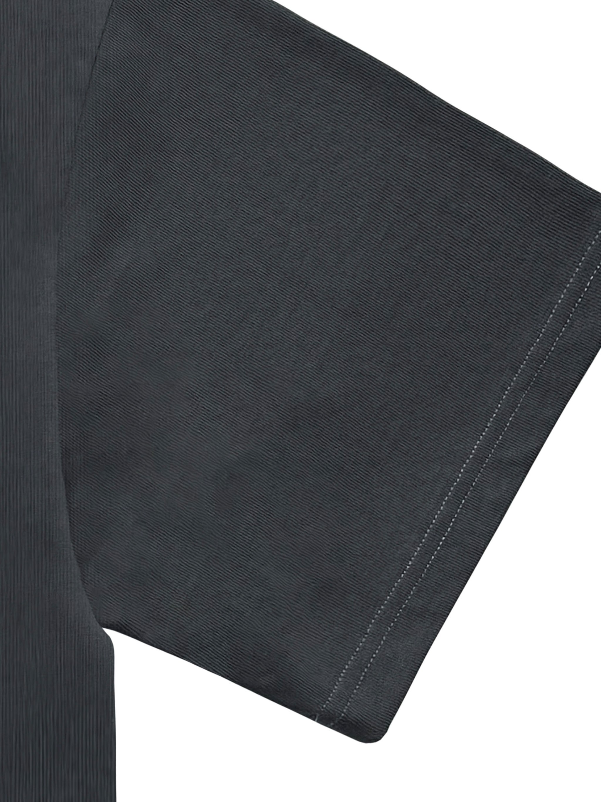 Spiritual Essentials Unisex Heavyweight Knitted Round Neck T-Shirt - Black or Grey ODMPOD