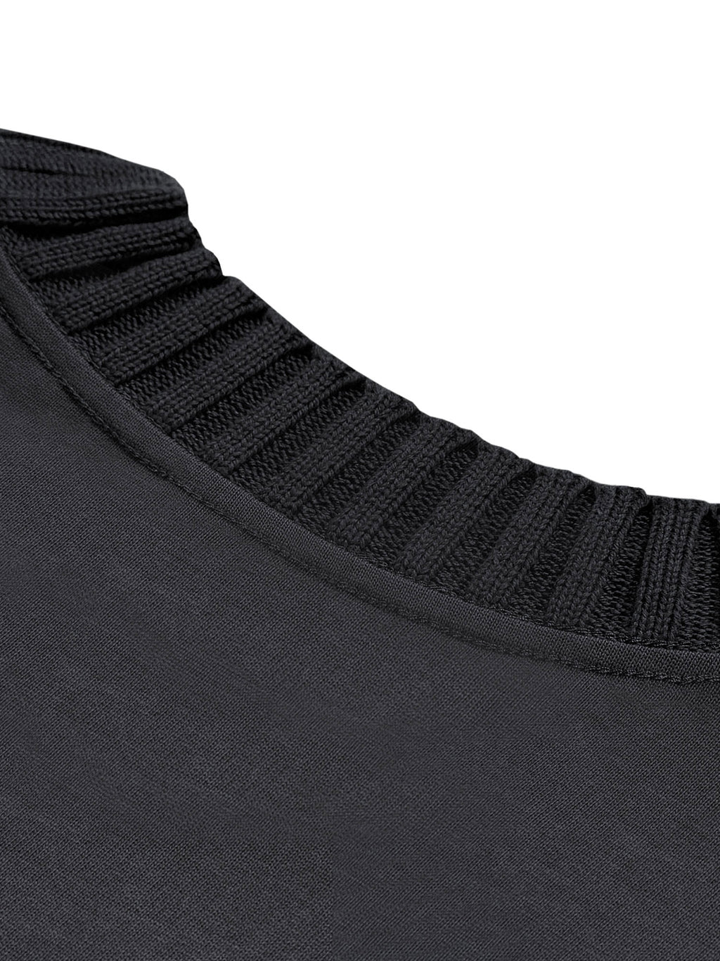 Spiritual Essentials Unisex Heavyweight Knitted Round Neck T-Shirt - Black or Grey