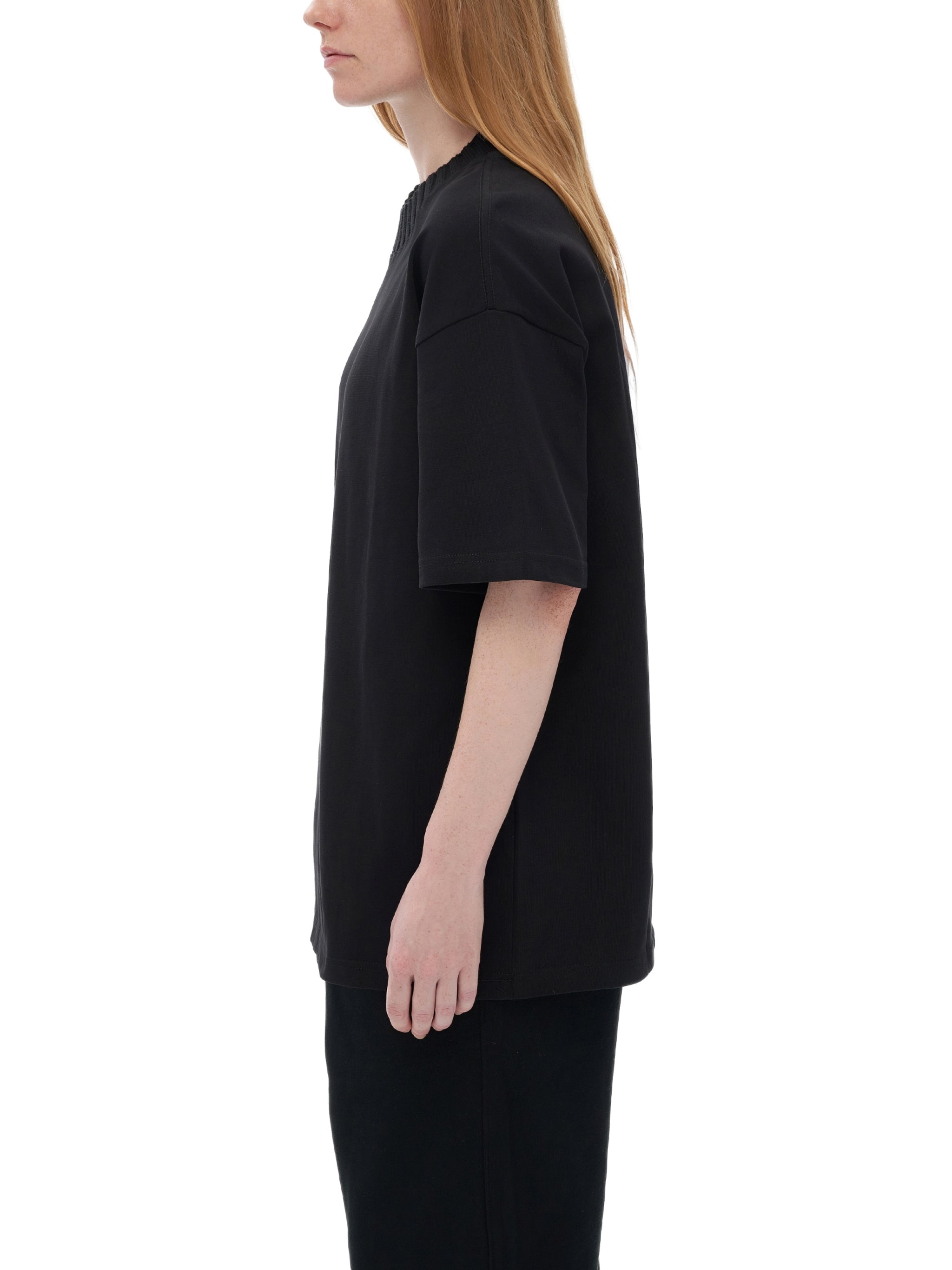 Spiritual Essentials Unisex Heavyweight Knitted Round Neck T-Shirt - Black or Grey ODMPOD