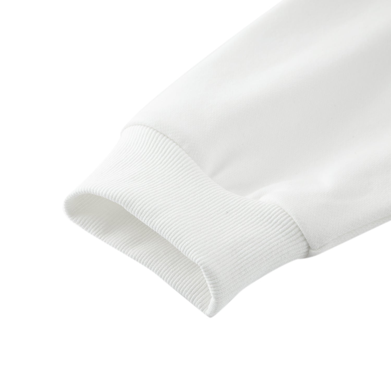 Psalms Angels Heavyweight Hidden Pocket Oversized Halo Fleece Hoodie - White & Bone ODMPOD