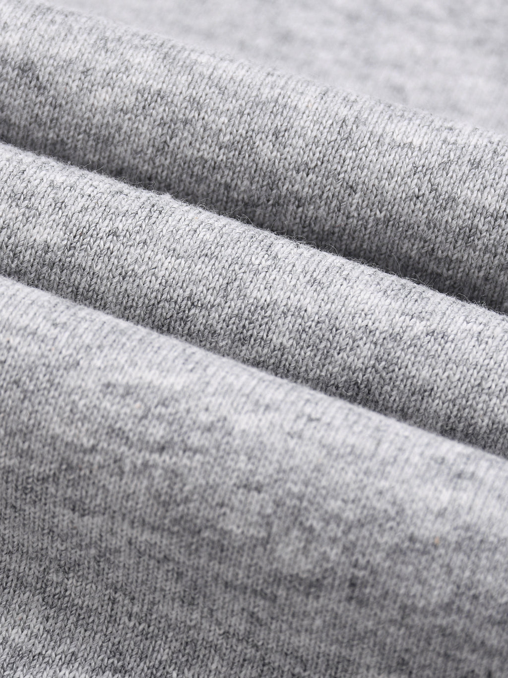 Half-Zip Rolled Edge Fleece Sweatshirt ODMPOD