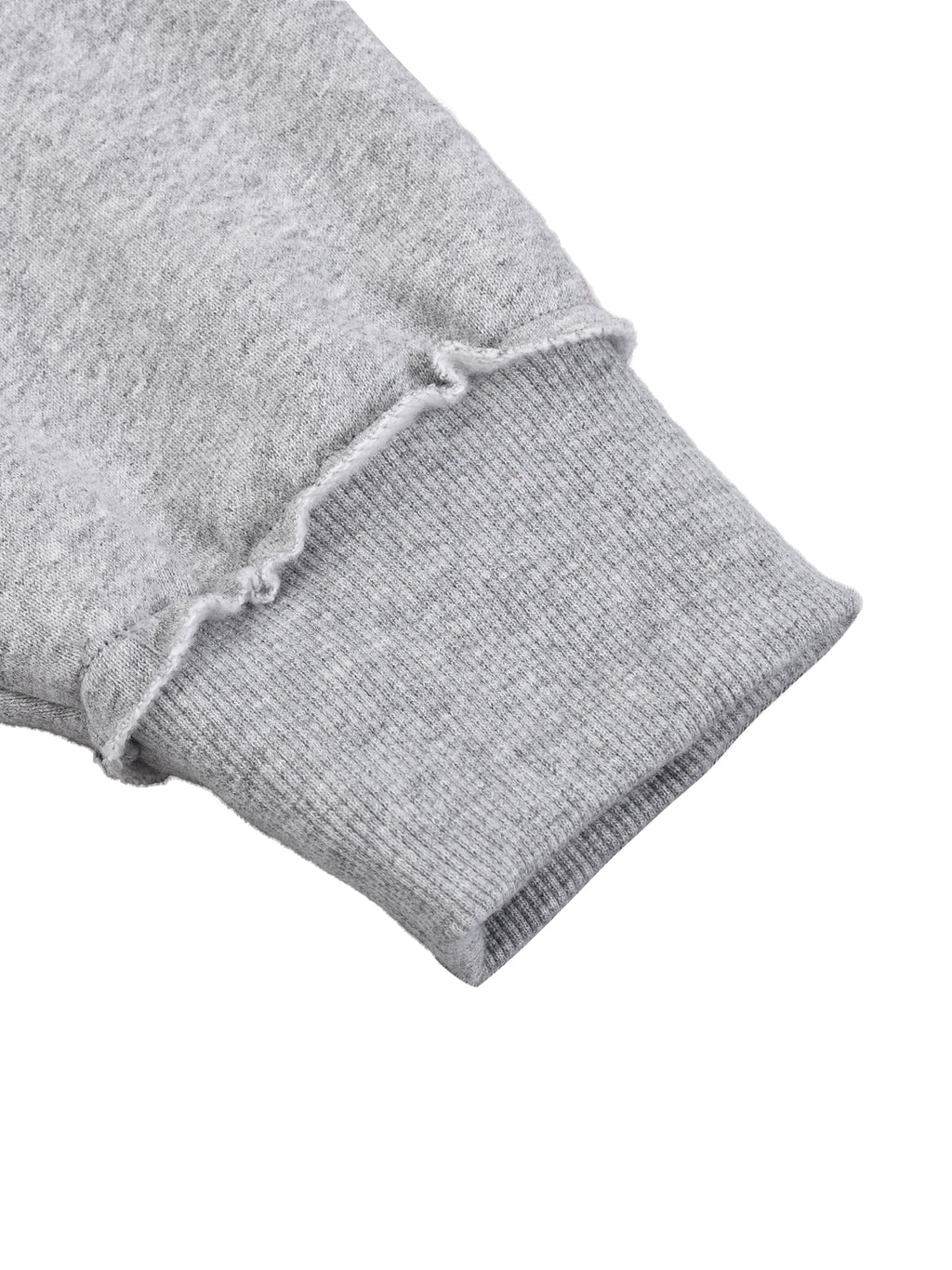 Half-Zip Rolled Edge Fleece Sweatshirt ODMPOD