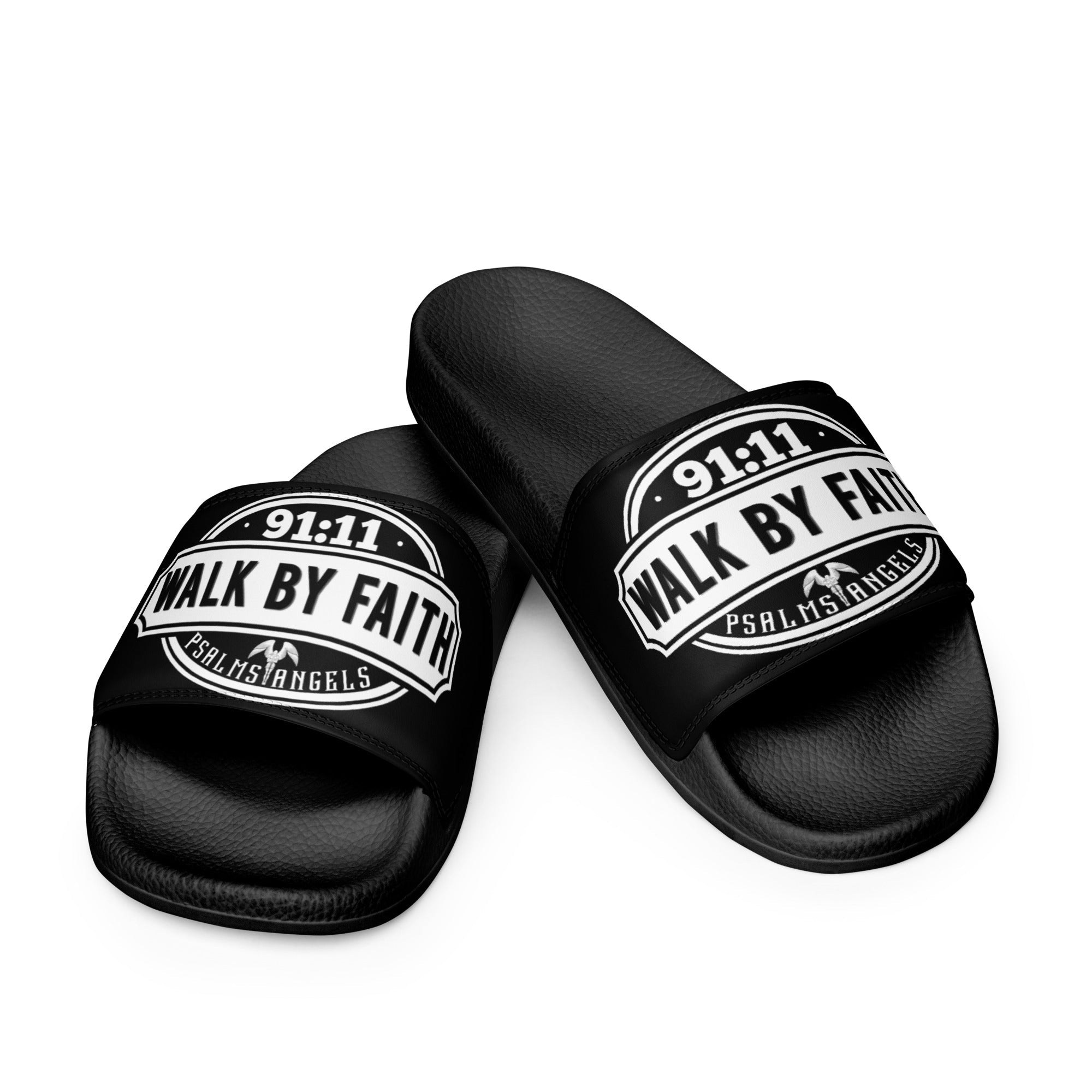Psalms Angels Walk By Faith Men’s slides Psalms 91.11