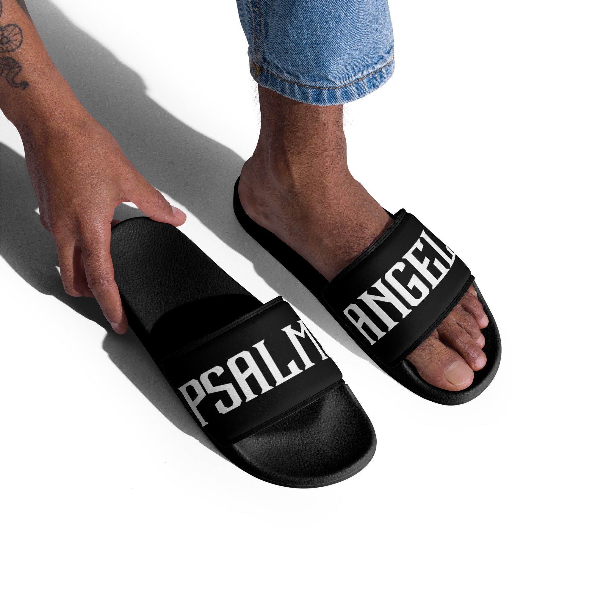 Psalms Angels Men’s slides Psalms 91.11