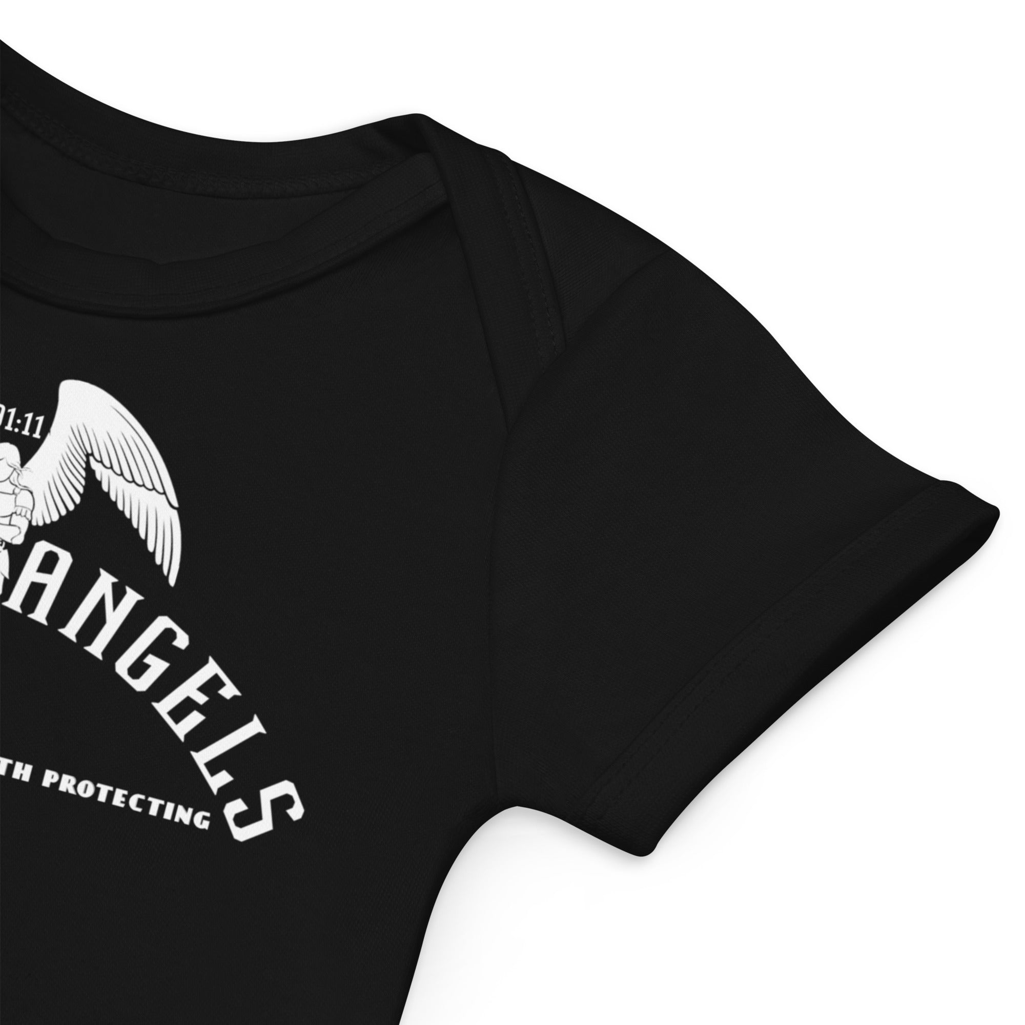 Someone Thinks I’m Worth Protecting 100% Organic Cotton Baby Bodysuit - Black Psalms 91.11