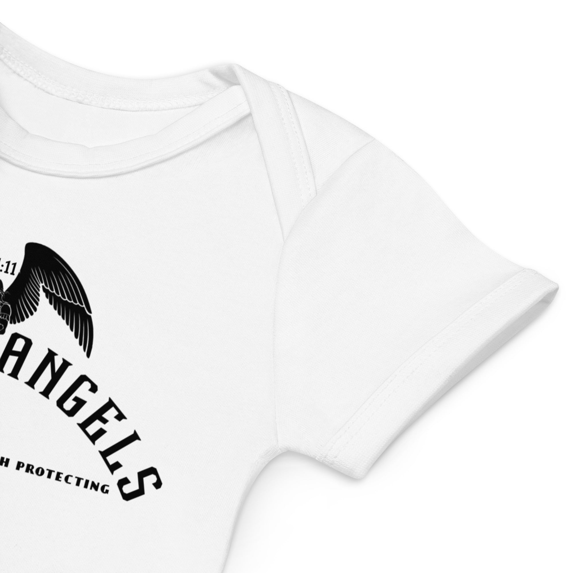 Someone Thinks I’m Worth Protecting 100% Organic Cotton Baby Bodysuit - White Psalms 91.11