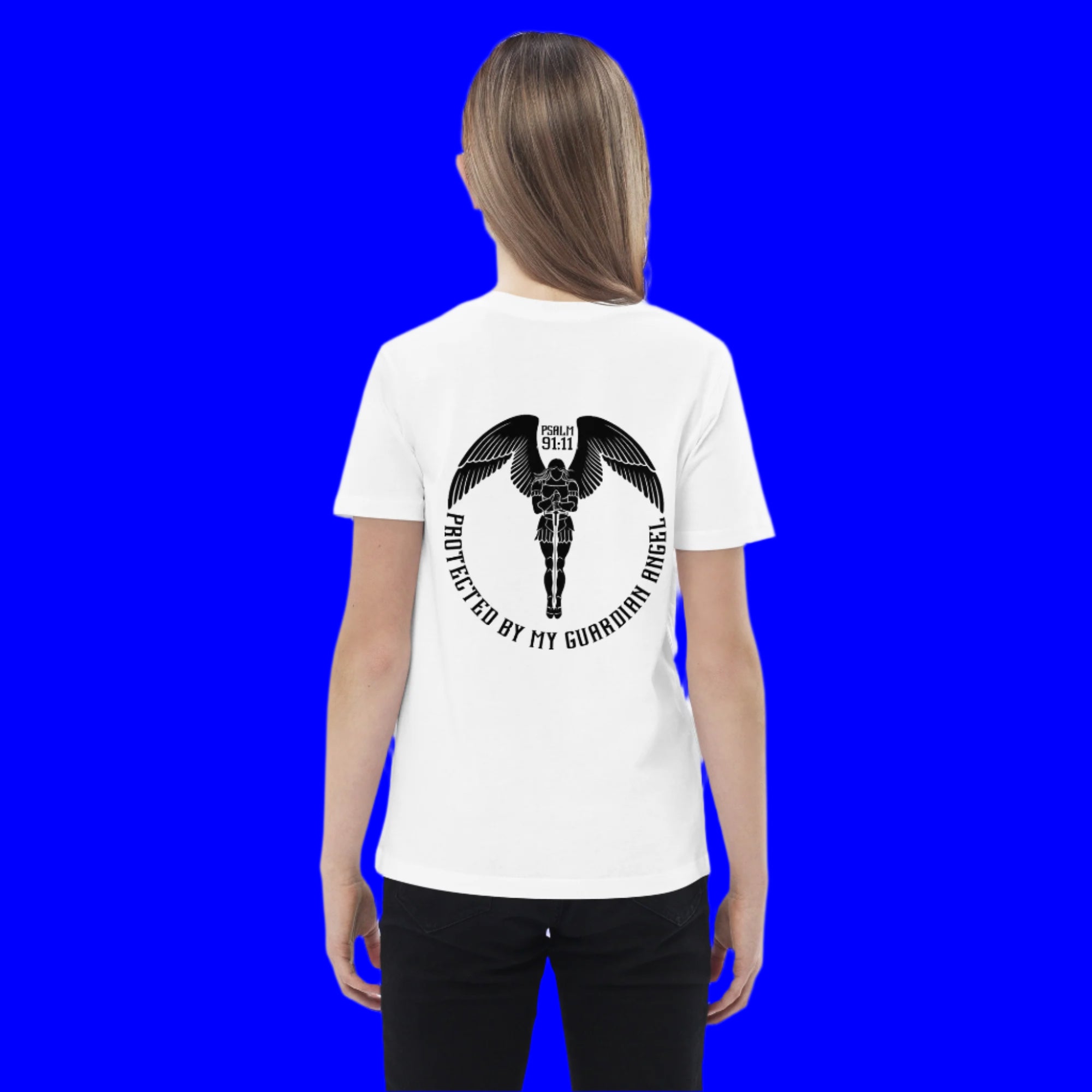 Protected by my guardian angel teeshirt 