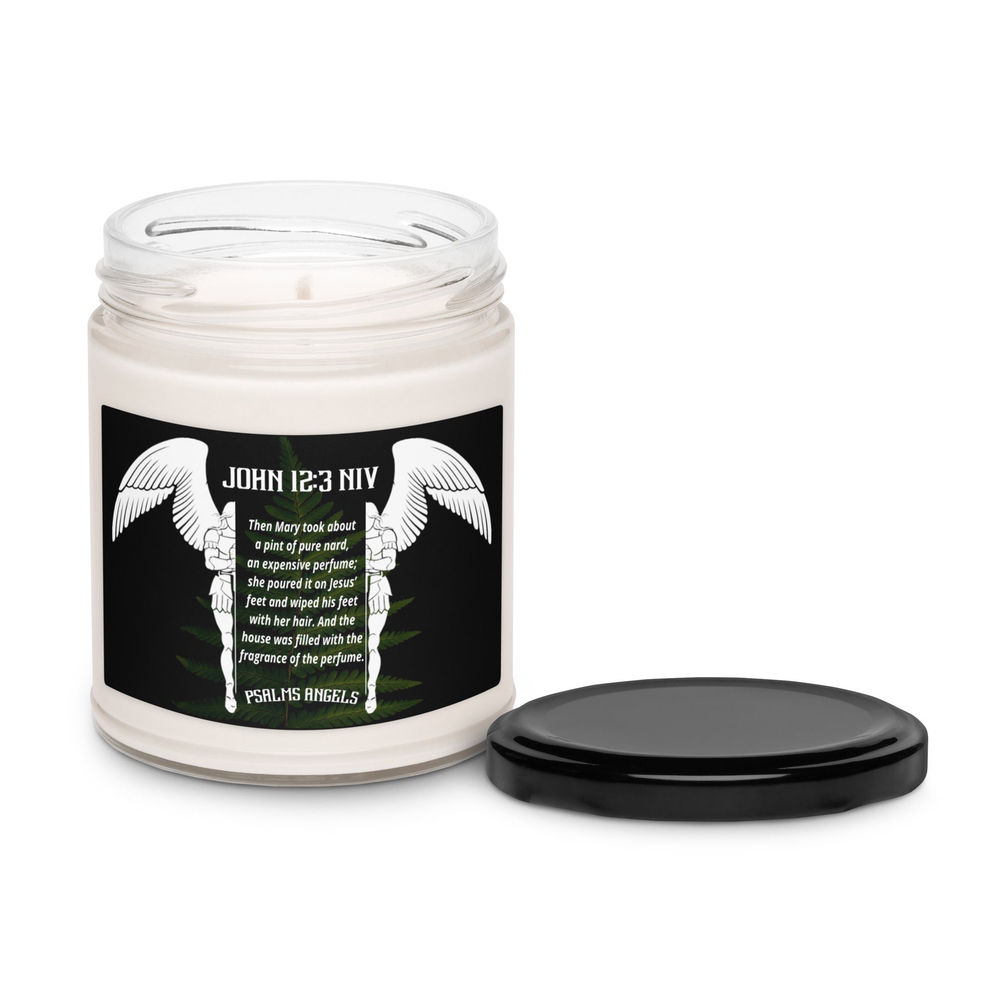 Psalms Angels  Bible verse scented  Soy candle