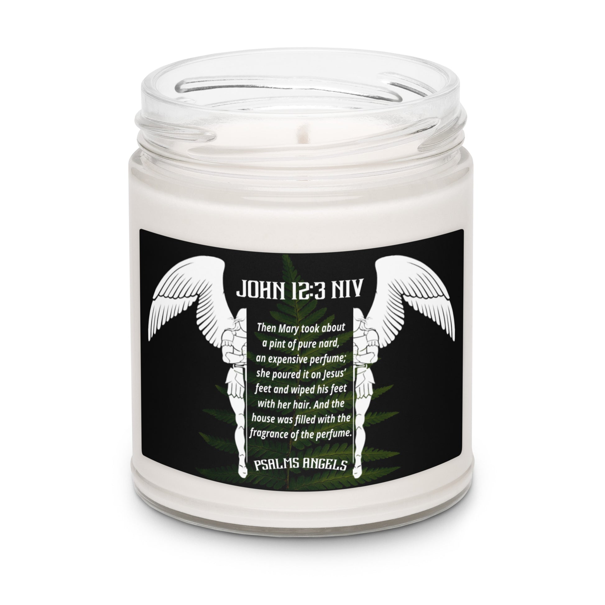 Psalms Angels  Bible verse scented  Soy candle