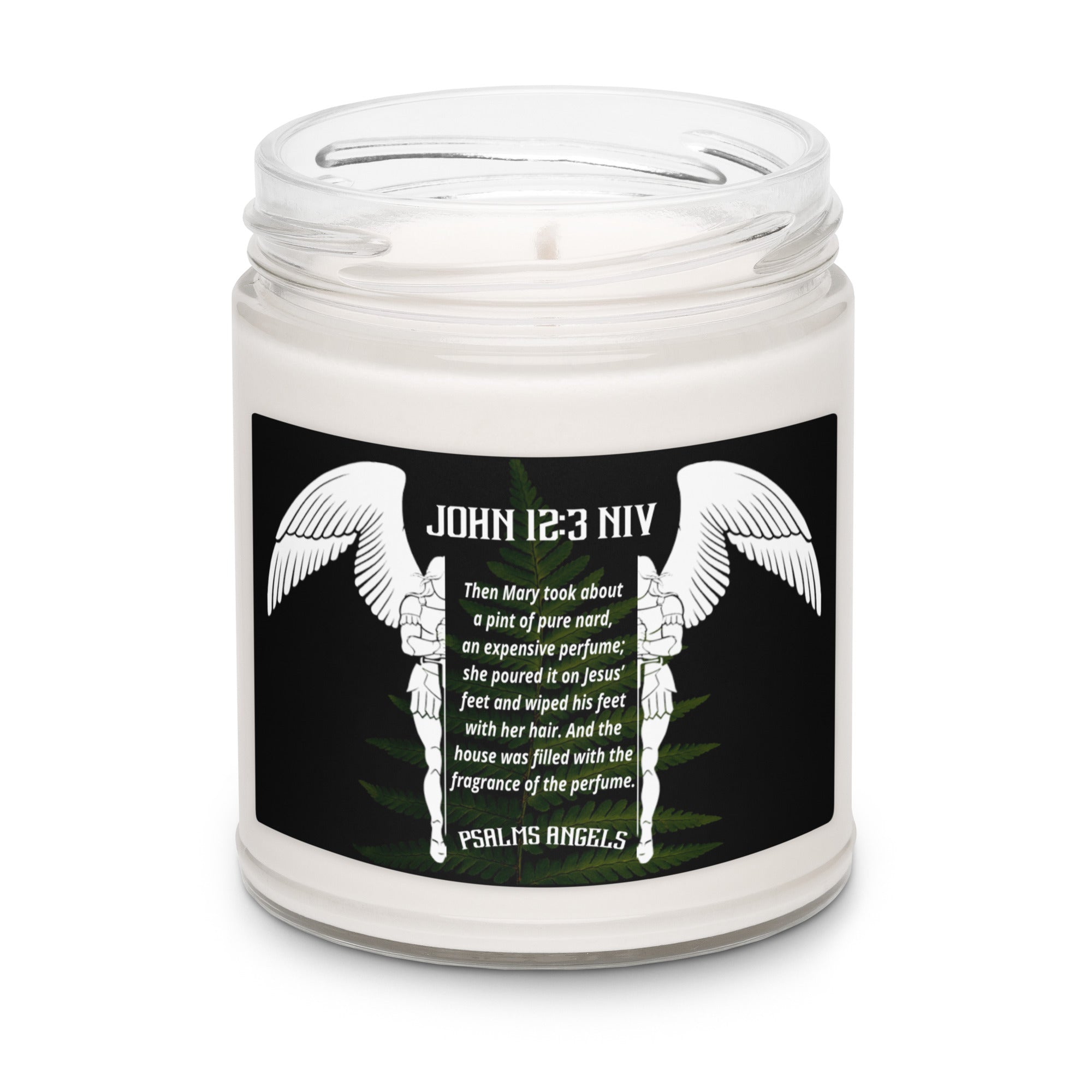 Psalms Angels  Bible verse scented  Soy candle