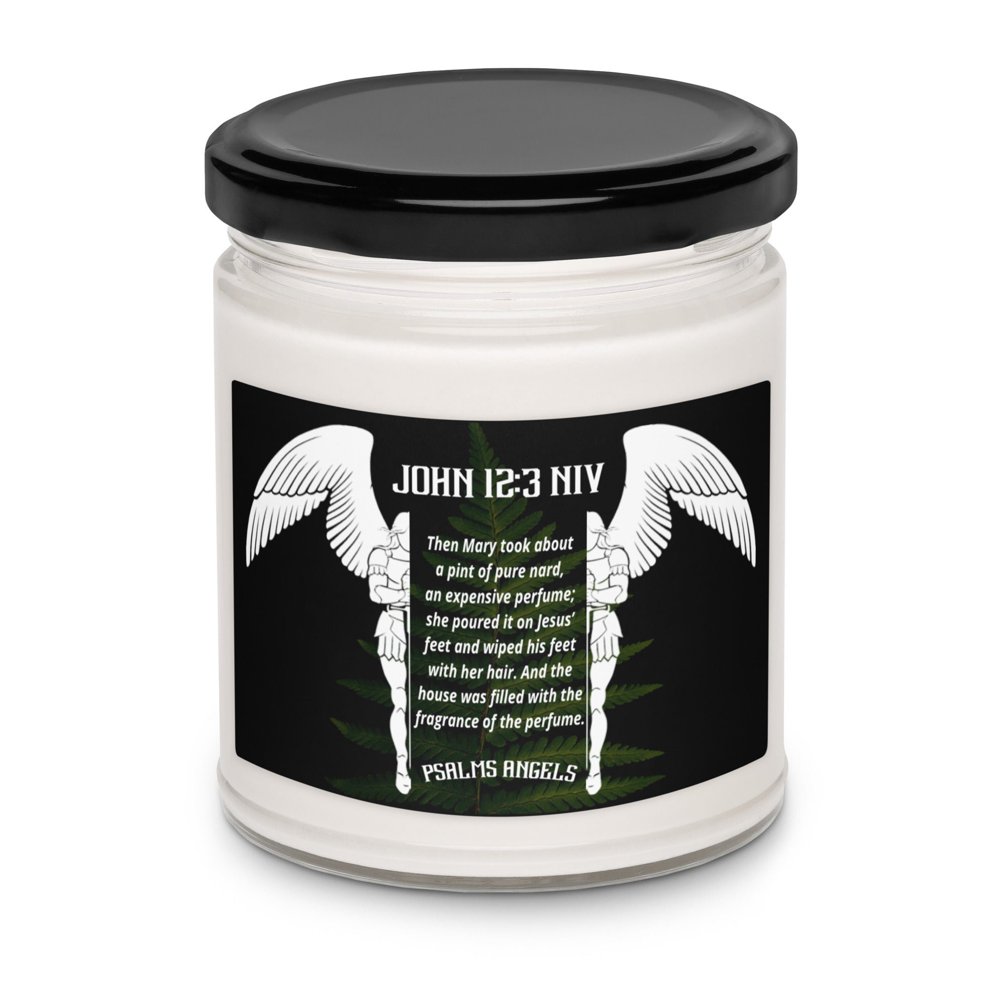Psalms Angels  Bible verse scented  Soy candle