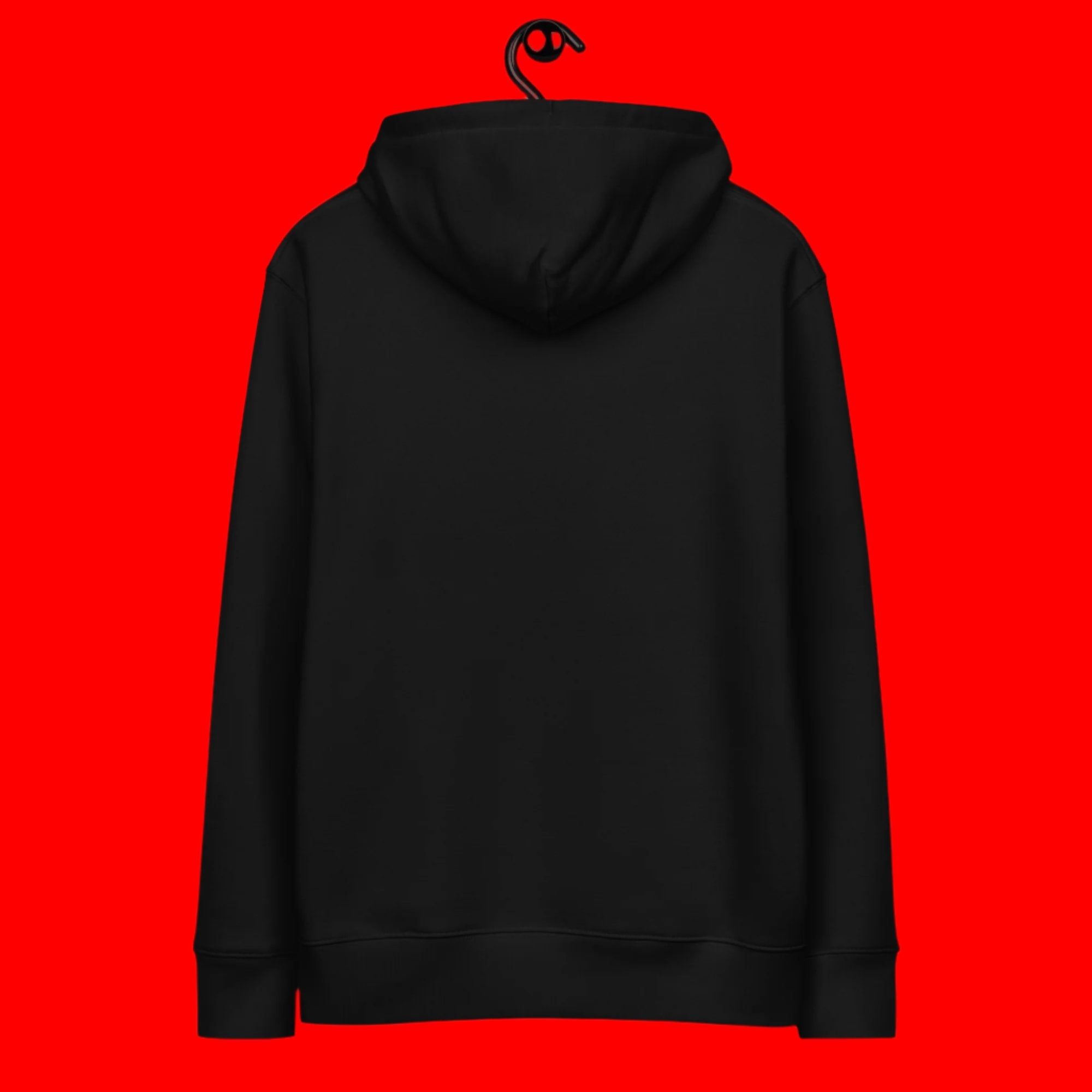 Psalm 91:11 Unisex Premium Heavyweight 100% Organic Cotton Hoodie - Black Psalms 91.11