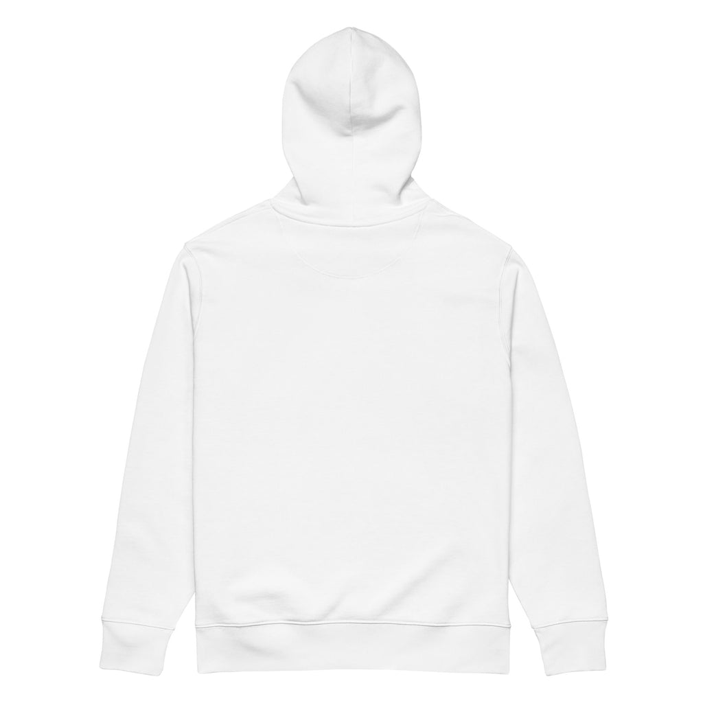 Psalm 91:11 Unisex Premium Heavyweight 100% Organic Cotton Hoodie - White Psalms 91.11